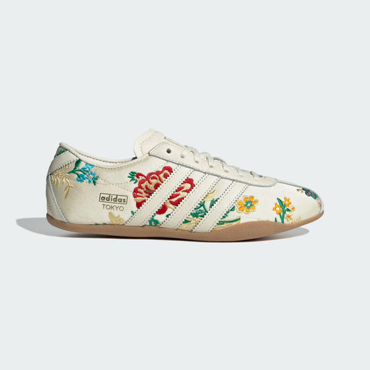 Tokyo Cream White Floral Embroidery