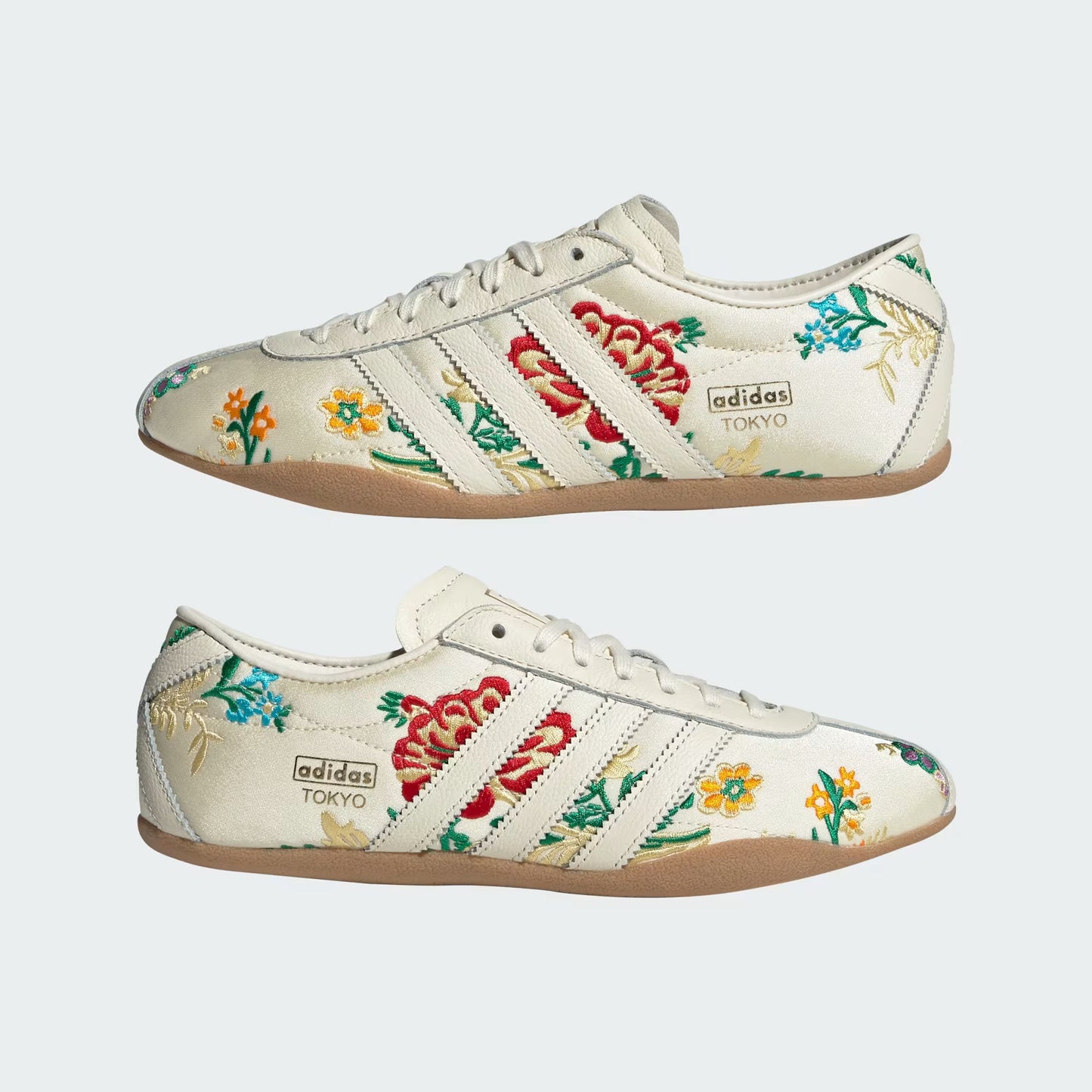Tokyo Cream White Floral Embroidery