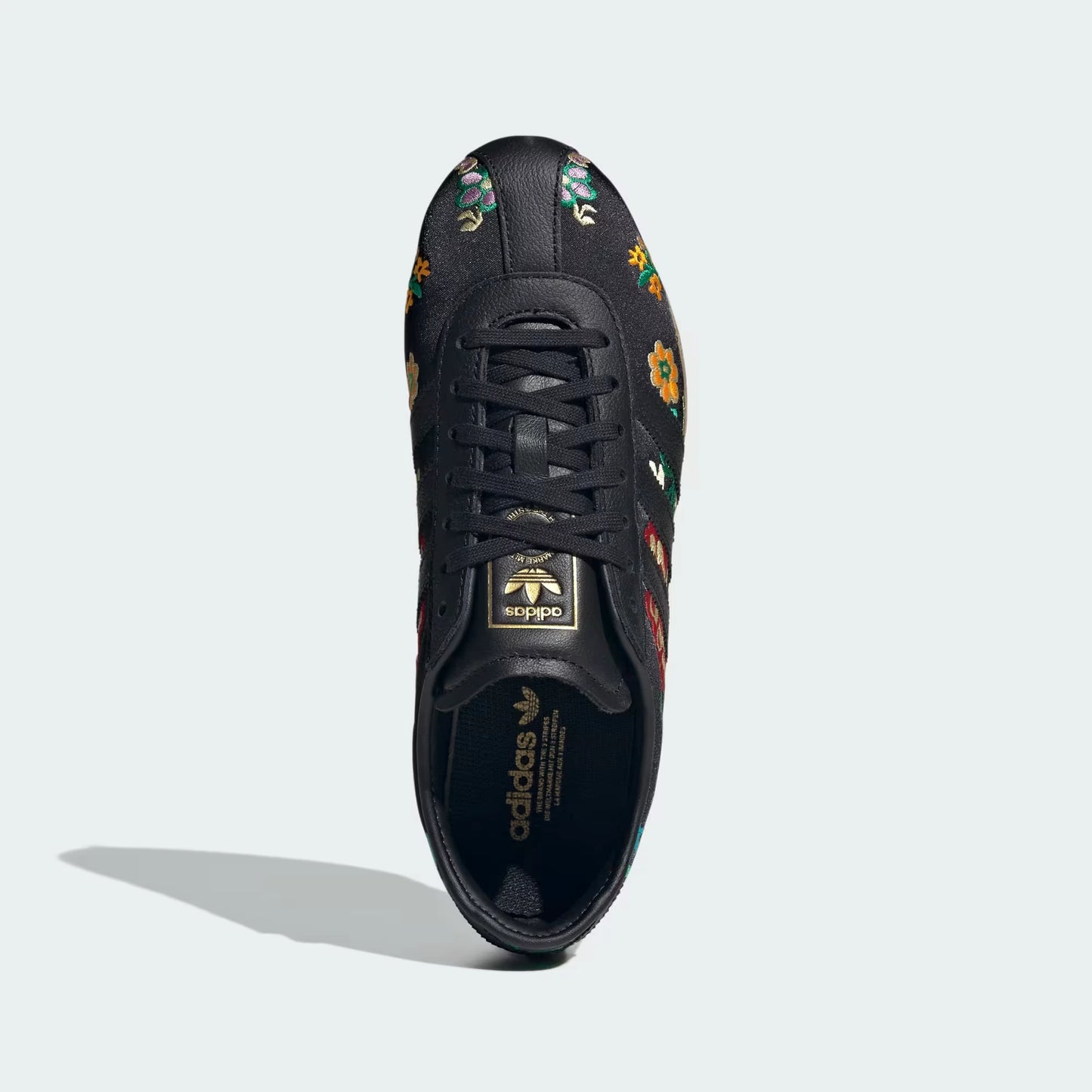 Tokyo Black Floral Embroidery