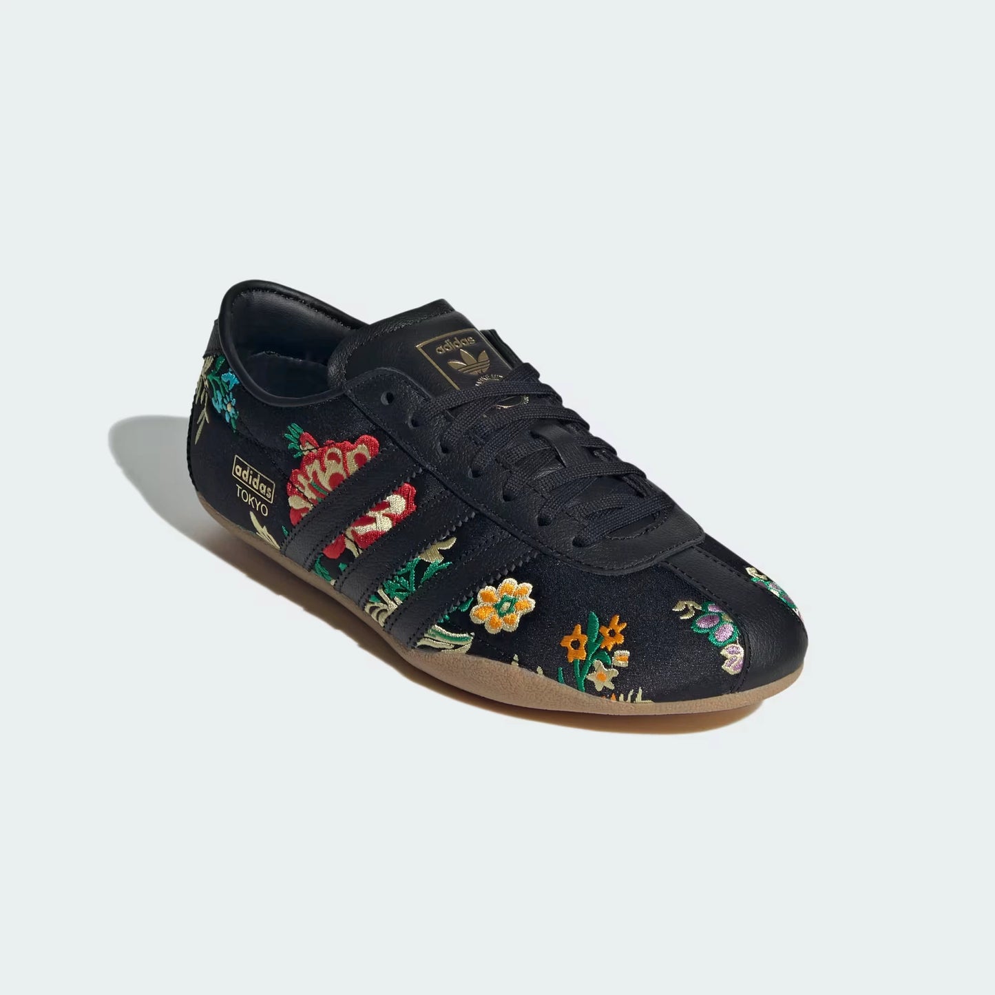Tokyo Black Floral Embroidery