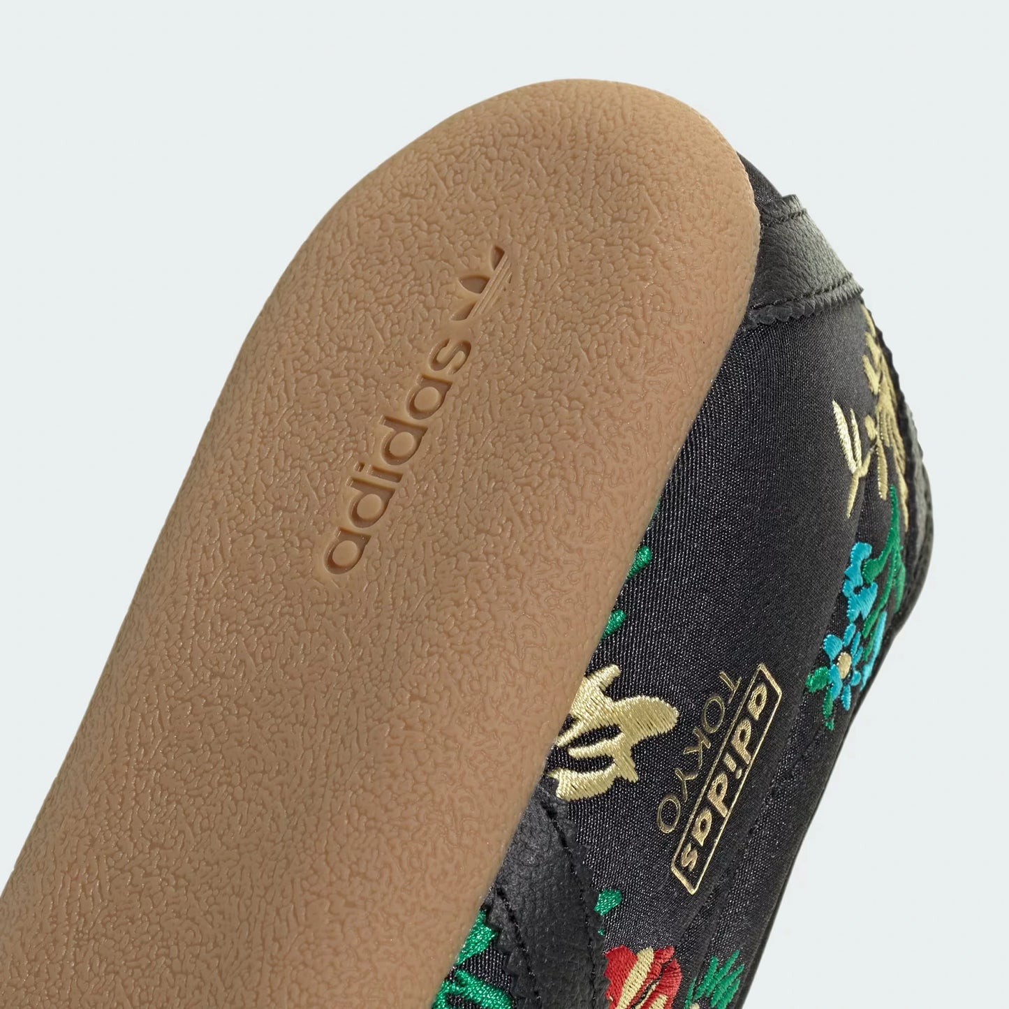 Tokyo Black Floral Embroidery